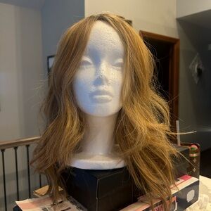 Sun-Kissed strawberry blonde Belle tress Wavy Hair Wig